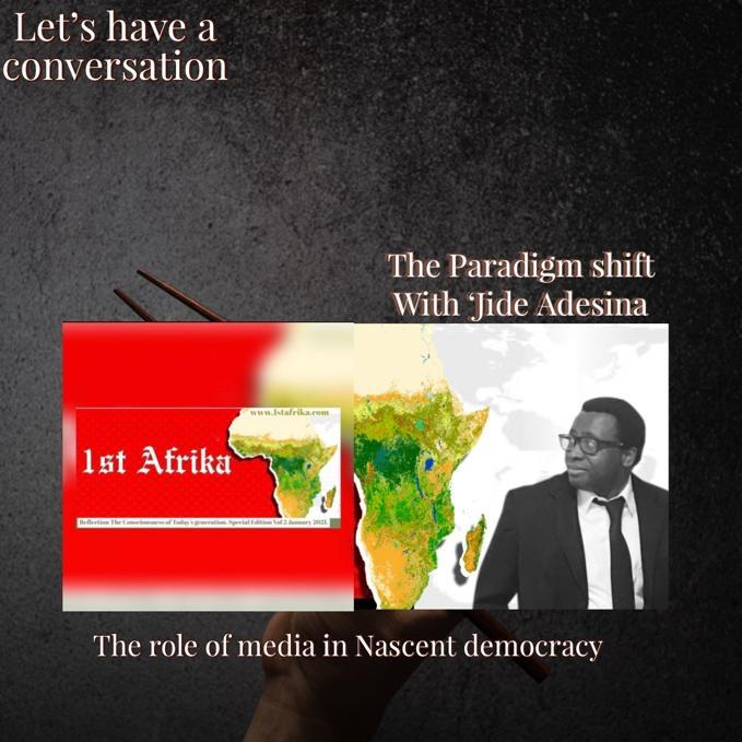 Jide Adesina discusses media in Africa.